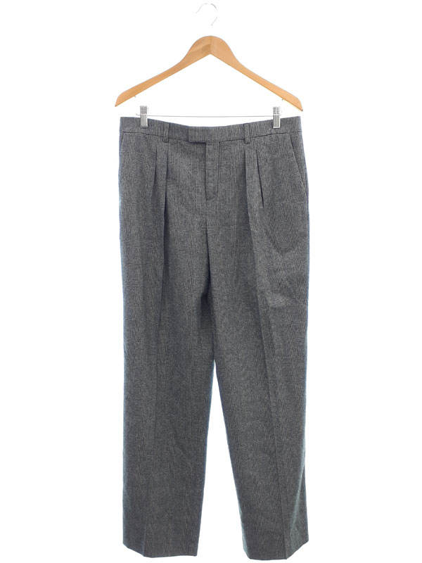 【CELINE】セリーヌ『グレンチェック パンツ size40』2P666759O レディース スラックス 1週間保証【中古】|高山質店