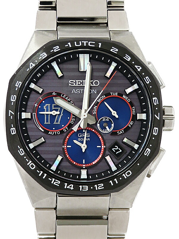 【SEIKO】セイコー『ASTRON アストロン 大谷翔平 2023限定モデル』SBXC141 5X53-0CF0 メンズ ソーラー電波GPS 3ヶ月保証【中古】|高山質店