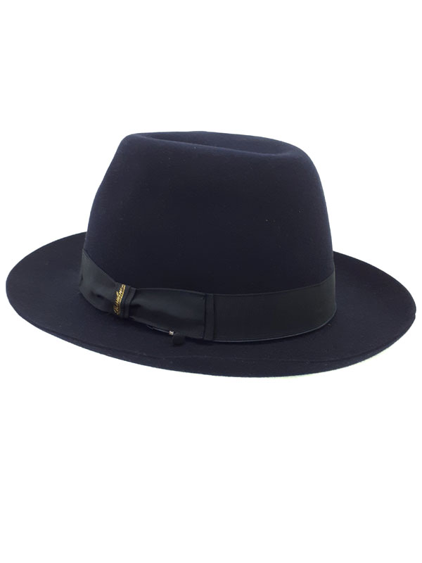 【Borsalino】ボルサリーノ『ビーバー 中折れハット size63』メンズ 帽子 1週間保証【中古】|高山質店