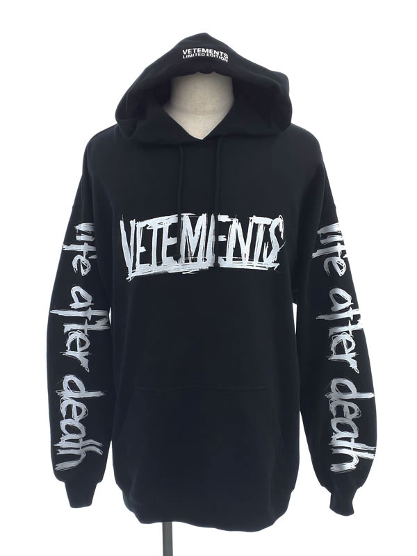 【VETEMENTS】ヴェトモン『WORLD TOUR LOGO HOODIE sizeXS』UA52TR910W メンズ レディース プルオーバーパーカー 1週間保証【中古】|高山質店