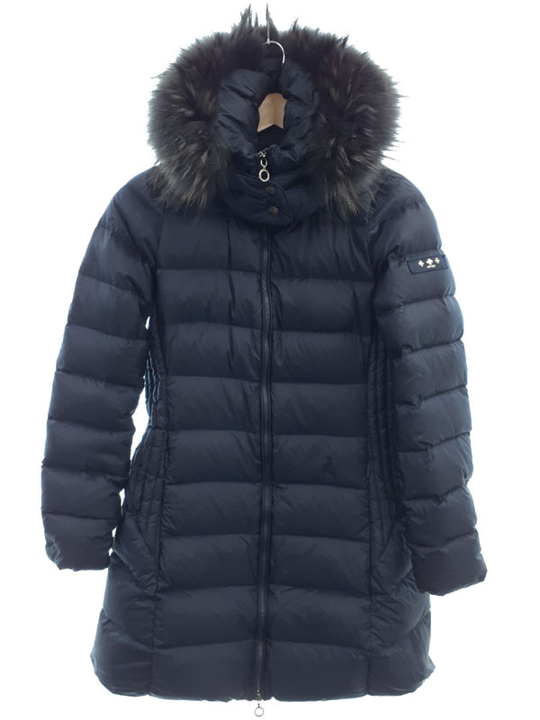 【TATRAS】タトラス『SARMA サルマ ラクーンファー ダウンコート size01』LTAT22A4794-D レディース 1週間保証【中古】|高山質店