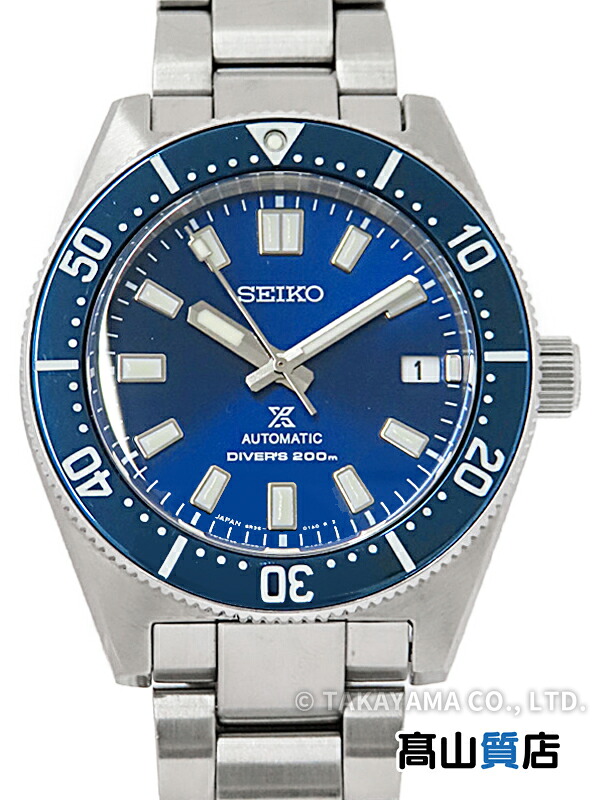 【SEIKO】セイコー『プロスペックス 1965 メカニカル ダイバーズ 現代モデル』SBDC163 6R35-00P0 25****番 メンズ 自動巻き 3ヶ月保証【中古】｜高山質店 54,468円