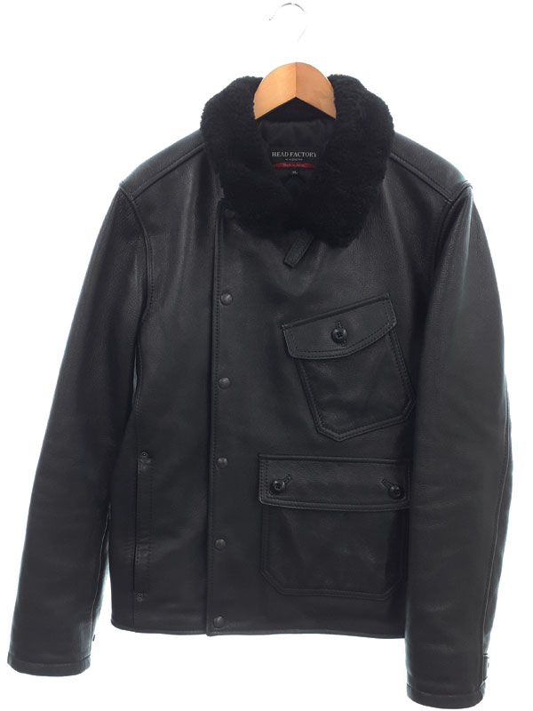 【KADOYA】カドヤ『HEAD FACTORY レザージャケット size3L』メンズ 1週間保証【中古】｜高山質店