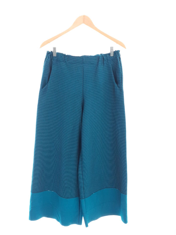 【ISSEY MIYAKE】イッセイミヤケ『切替 ワイドパンツ size2』IM91KF017 レディース 1週間保証【中古】｜高山質店