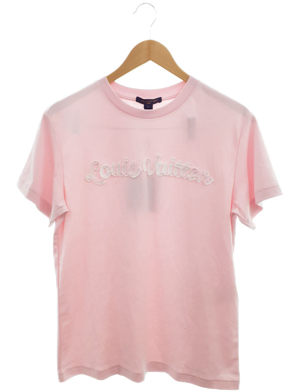 【LOUIS VUITTON】ルイヴィトン『ロゴ 半袖Tシャツ sizeS』RW261WW UOL FUTB12 レディース 1週間保証【中古】|高山質店