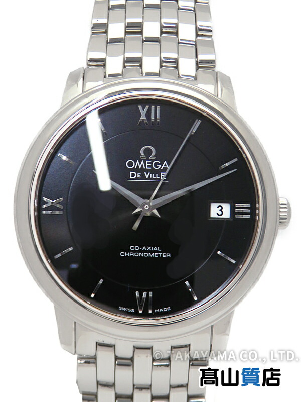 【OMEGA】オメガ『デビル プレステージ コーアクシャル クロノメーター』42410372001001 メンズ 自動巻き 3ヶ月保証【中古】|高山質店