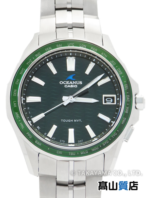 【CASIO】カシオ『OCEANUS オシアナス マンタ』OCW-S400-3AJF メンズ ソーラー電波クォーツ 1ヶ月保証【中古】|高山質店