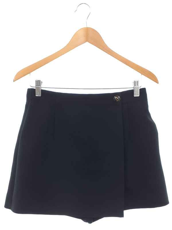 【Christian Dior】クリスチャンディオール『巻きスカート風 ショートパンツ sizeF36』121P45B1166 レディース 1週間保証【中古】｜高山質店