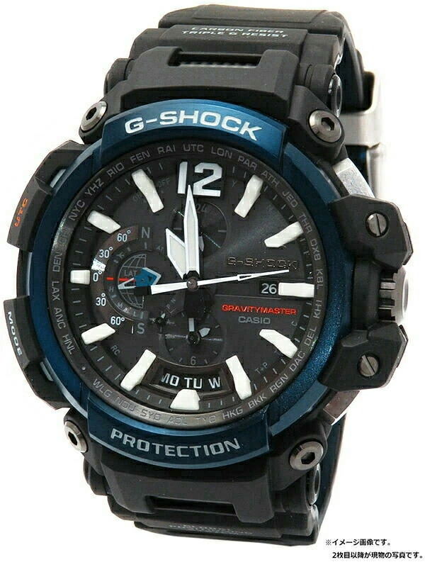 【CASIO】カシオ『G-SHOCK Gショック グラビティマスター』GPW-2000-1A2JF メンズ ソーラー電波GPS 1週間保証【中古】|高山質店