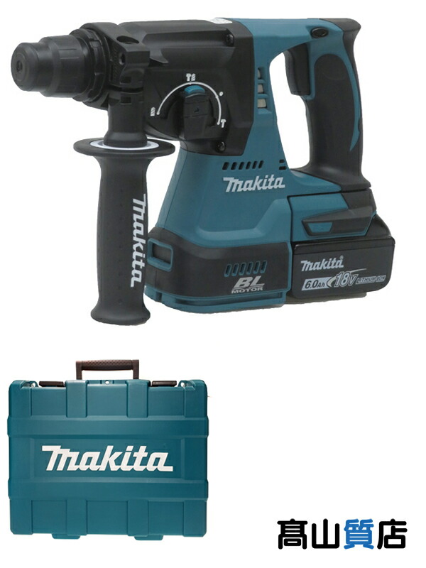 楽天市場】【makita】【未使用品】マキタ『18mm充電式ハンマドリル』HR182DRGX SDSプラスシャンク 18V 6.0Ah ハンマードリル  1週間保証【中古】 : 高山質店