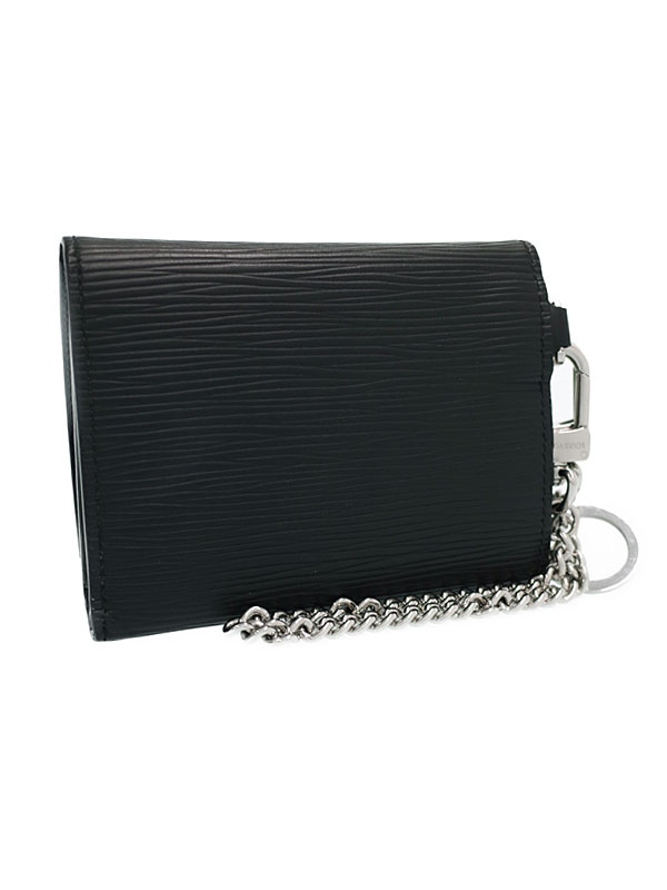 楽天市場 Louis Vuitton ルイヴィトン エピ チェーン コンパクト ウォレット M メンズ 三つ折り短財布 1週間保証 中古 B03b H13a 高山質店