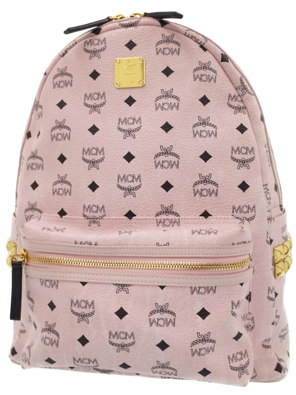 毎回完売 Mcm エムシーエム スタッズ付 リュックサック Mmk 5sve38 Ph001 レディース バックパック 1週間保証 B05b H06ab 定価から3０ オフ Ugs Ed Ao