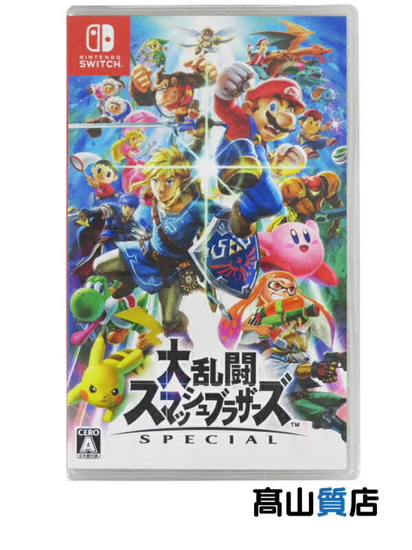 【ほぼ新品】スマブラSpecial　あつもり　人気タイトルセット　Switch 4902370540734.jpg