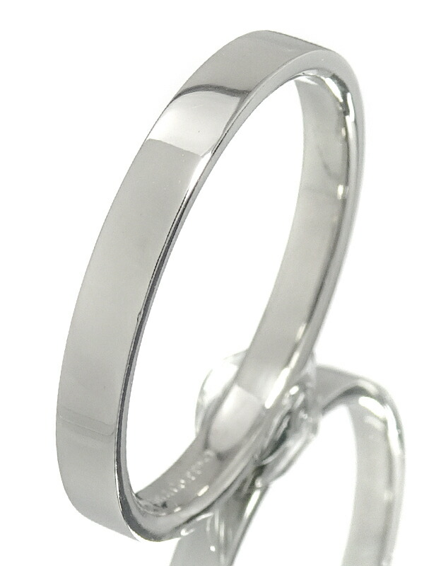 超大特価 Tiffany Co ティファニー Pt950 エッセンシャル バンド リング 21 5号 1週間保証 中古 希少 Agdabogados Com