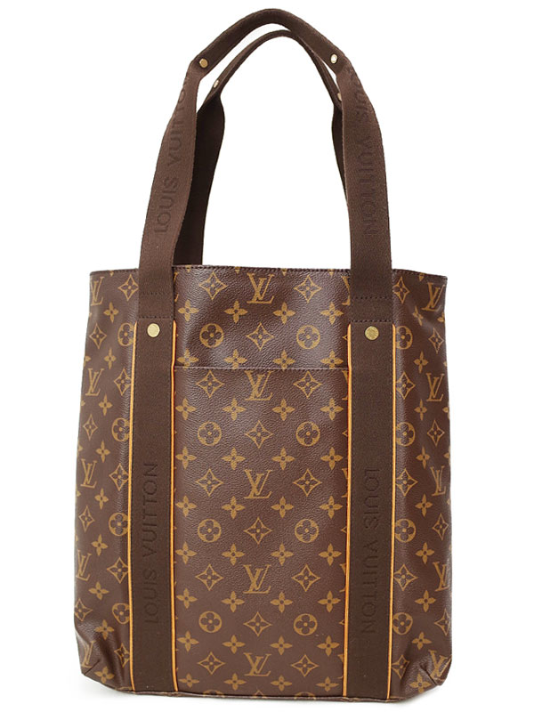 から厳選した Vuitton ルイヴィトン モノグラム Louis カバ 1週間保証 中古 トートバッグ メンズ ボブール M c Spmau Ac In