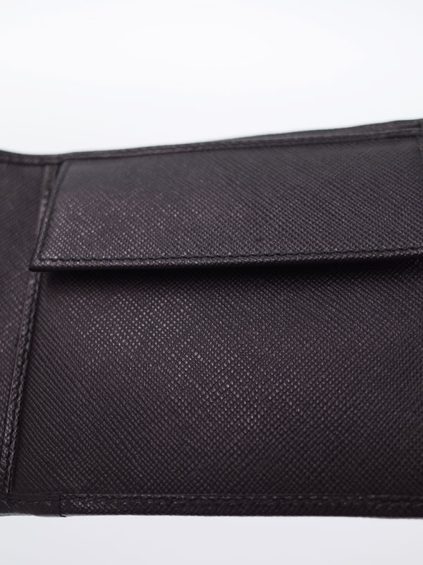 特別送料無料 ロゴ 二つ折り短財布 2mo738 メンズ プラダ ナイロン 高山質店 B B メンズ プラダ ナイロン Prada 中古 メンズ財布 1週間保証 メンズ財布 Centuria Ec