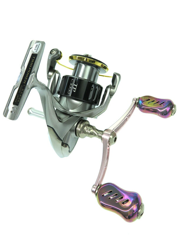 Shimano ハンドルノブカスタム リール シマノ 15ツインパワーc3000hg 左右付替え可 15年モデル リール 1週間保証 リール 中古 高山質店 B B