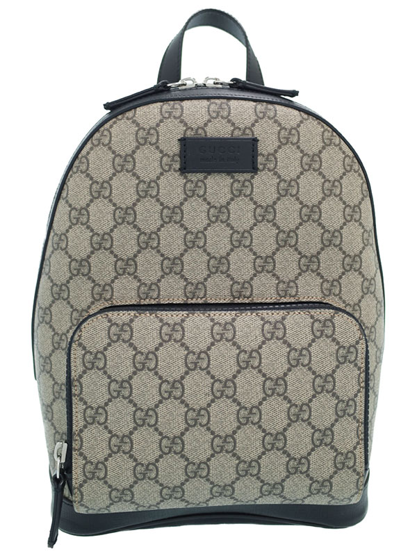 1週間保証 キャンバス スモール 中古 グッチ Ggスプリーム 中古 バッグ 小物 ブランド雑貨 Gucci 高山質店 B B バックパック 4290 キャンバス メンズ バックパック リュック