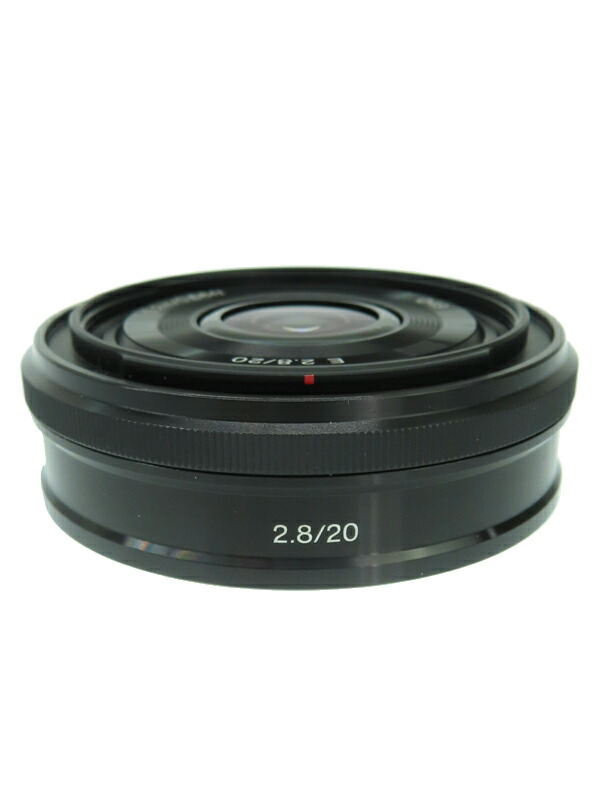 珍しい Sony ｅマウント ソニー E mm F2 8 Self28 Self28 広角パンケーキレンズ レンズ 1週間保証 中古 高山質店 正規品 Hopespeechtherapy Com