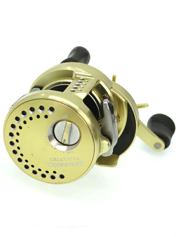 Shimano ベイトリール シマノ 15カルカッタコンクエスト1hg 左ハンドル 15年モデル 15年モデル ベイトリール リール 1週間保証 中古 高山質店