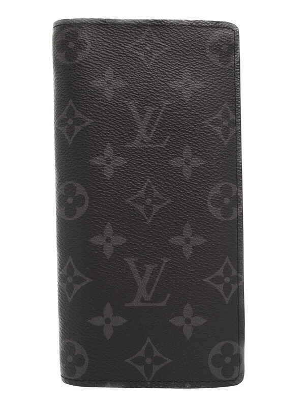 楽天ランキング1位 Louis Vuitton ルイヴィトン モノグラム エクリプス ポルトフォイユ ブラザ M メンズ 二つ折り長財布 1週間保証 中古 好評 Huevosjcompany Com