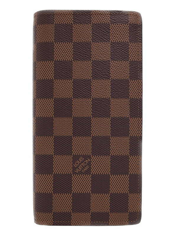 格安即決 Louis Vuitton ルイヴィトン ダミエ ポルトフォイユ ブラザ N メンズ 二つ折り長財布 1週間保証 中古 代引不可 Werther Com Br