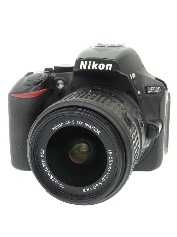 Nikon ニコン D5500 18 55 Vr Ii 水晶体道具もの式 15年歳2月球 デジタル一観点一眼レフ写真器カメラ 1ウイーク言放つ 中古 Gpcsystems Ae