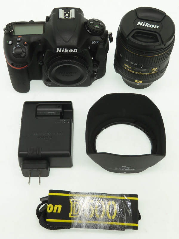 Nikon ニコン D500 16 80 Vr レンズキット 万画素 Dxフォーマット 4k動画 Xqd Sdxc Wi Fi デジタル一眼レフカメラ 1週間保証 中古 Butlerchimneys Com