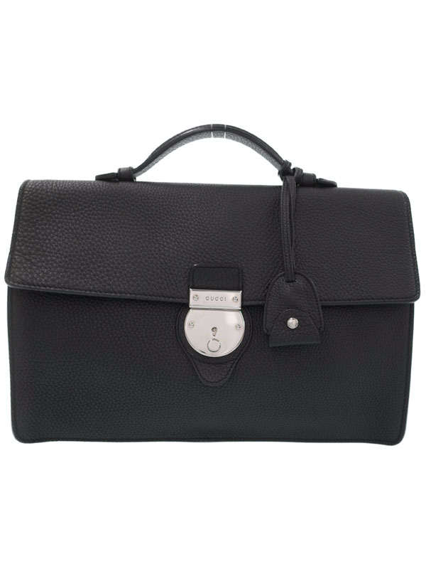 高知インター店 ブリーフケース Gucci グッチ レザー メンズ 1週間保証 中古 ビジネスバッグ メンズバッグ Www Hallifornia Se