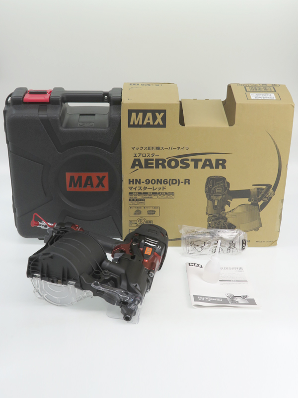 ☆新品未使用 MAX 高圧釘打機 エアロスター HN-90N6 マックス