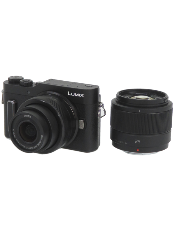 新作入荷!! パナソニック LUMIX GF10 ダブルレンズキット ブラック DC