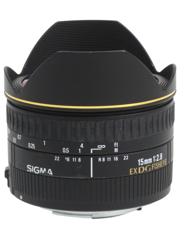 レンズ SIGMA 15mm FISHEYE180° EOS用-