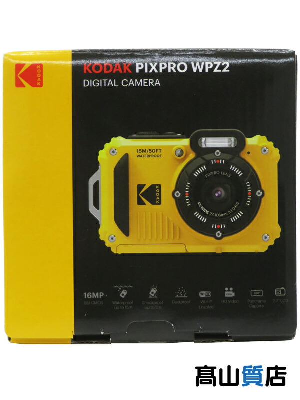 ト送料込 コダック Kodak PIXPRO WPZ2 防水 防塵 耐衝撃 デジタル