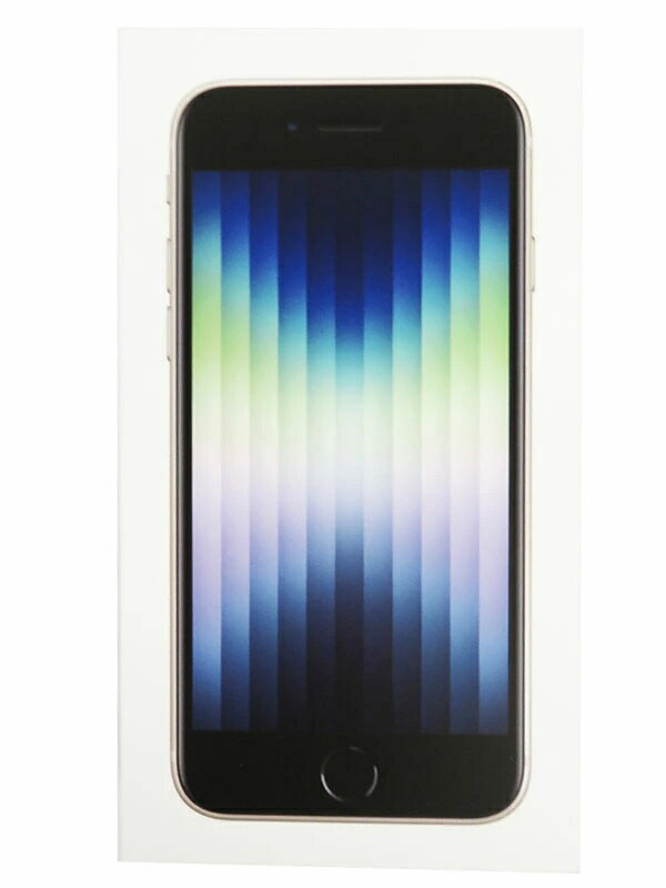 【楽天市場】【Apple】アップル『iPhone SE 第3世代 128GB SIMフリー スターライト』MMYG3J/A 2022年3月発売 ...