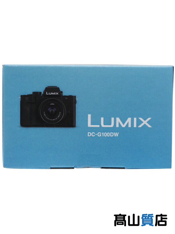【Panasonic】【未使用品】パナソニック『LUMIX G100D ダブルズームレンズキット ブラック』DC-G100DW-K ミラーレス一眼カメラ 1週間保証【中古】