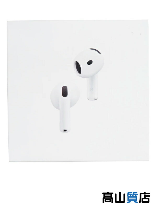 【新品未開封】AirPods 4 MXP93J/A 海外版 Apple ☆国内正規品 新品未開封・保証開始 AirPods 4 アクティブ