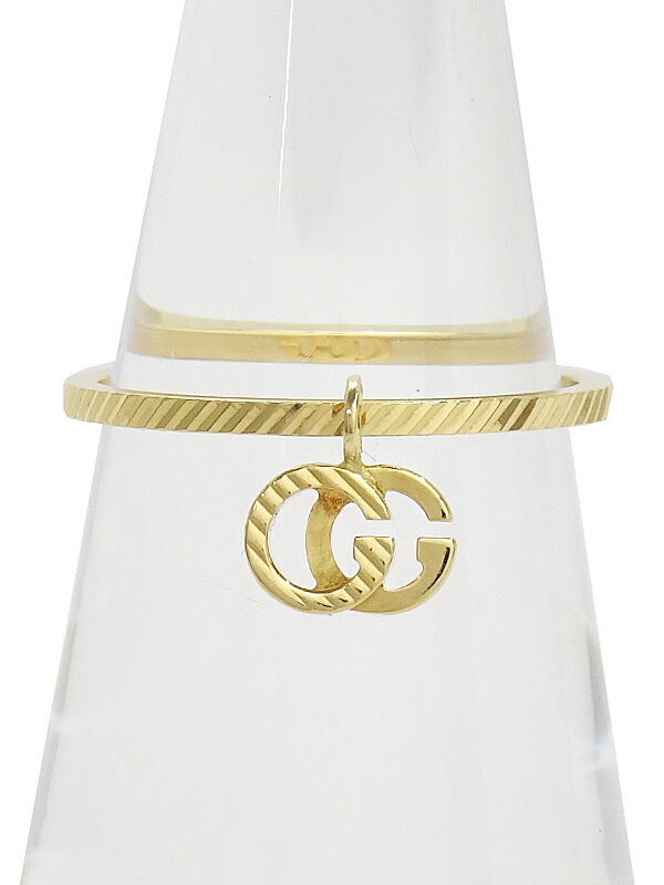 【楽天市場】【GUCCI】グッチ『K18YG ダブルG ランニング リング』12号 1週間保証【中古】：高山質店