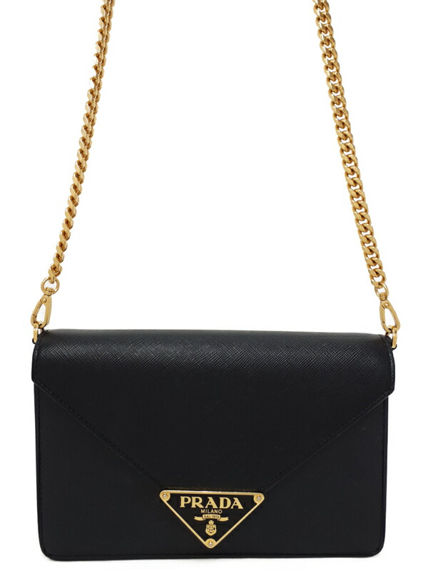 楽天市場】PRADA プラダ チェーンショルダーバッグ B4418