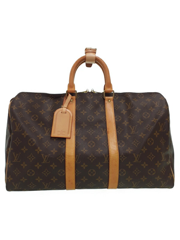 良品！LOUIS VUITTON キーポル45  モノグラム　ボストンバッグ 良品】ルイヴィトンLOUIS VUITTON キーポル45 モノグラム柄