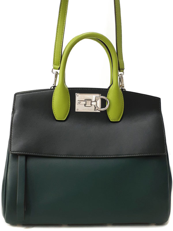 楽天市場】フェラガモ FERRAGAMO ハンドバッグ スモール STUDIO