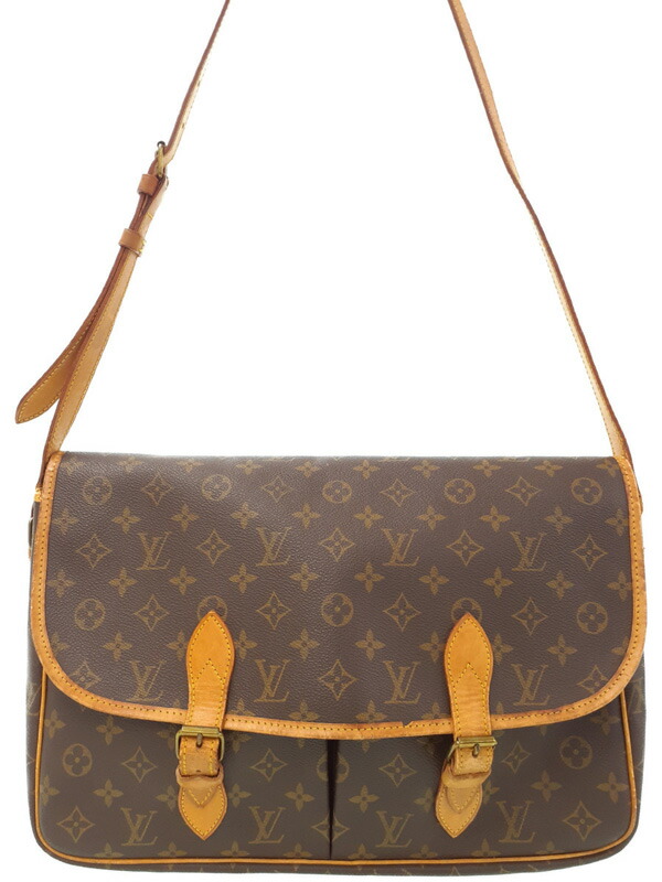 【鑑定済】 ルイヴィトン ジベシエール GM モノグラム ショルダーバッグ ルイ・ヴィトン(LOUIS VUITTON)ルイ・ヴィトン ジベシエールGM