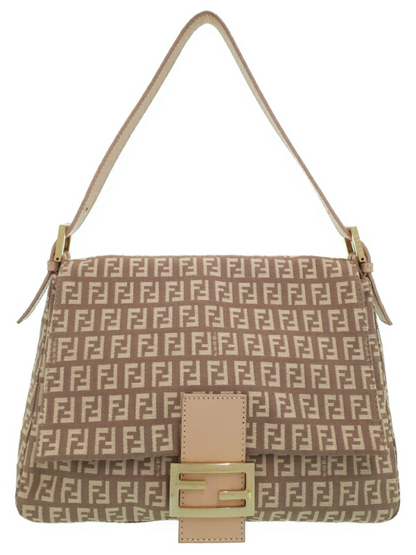 ✨最高級•極美品✨FENDI トートバッグ 肩掛け マンマバケット ズッカ柄 楽天市場】フェンディ FENDI ズッカ柄 マンマバケット 花柄 刺繍