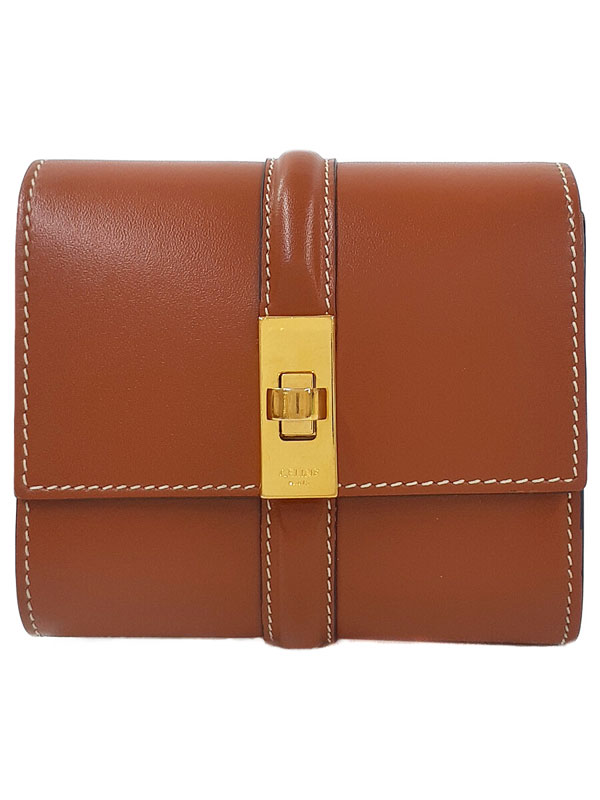 楽天市場】O 【CELINE】 【セリーヌ】 10F52 トリフォールド