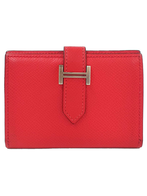 楽天市場】【財布】HERMES エルメス ベアン カードケース 名刺