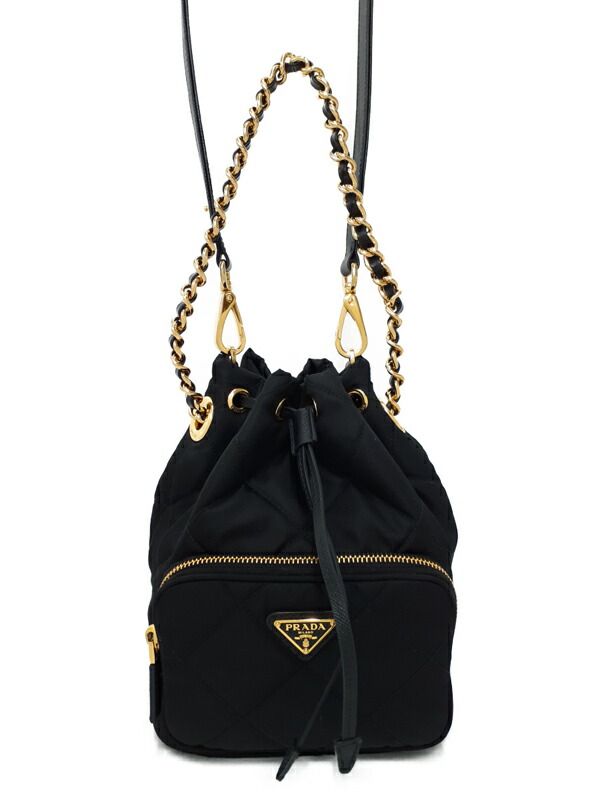 楽天市場】【バッグ】PRADA プラダ ロゴジャガード ハンドバッグ