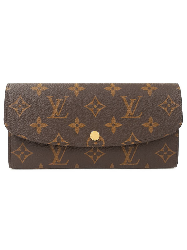 けんた様　ルイヴィトン ポルトフォイユエミリー M82157 モノグラム LOUIS VUITTON ルイヴィトン 財布 レディース 長財布