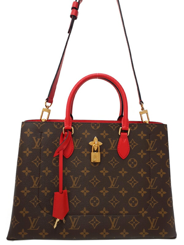 関税・送料込【Louis Vuitton】フラワートートショルダーバッグ 楽天市場】【バッグ】LOUIS VUITTON ルイ ヴィトン モノグラム