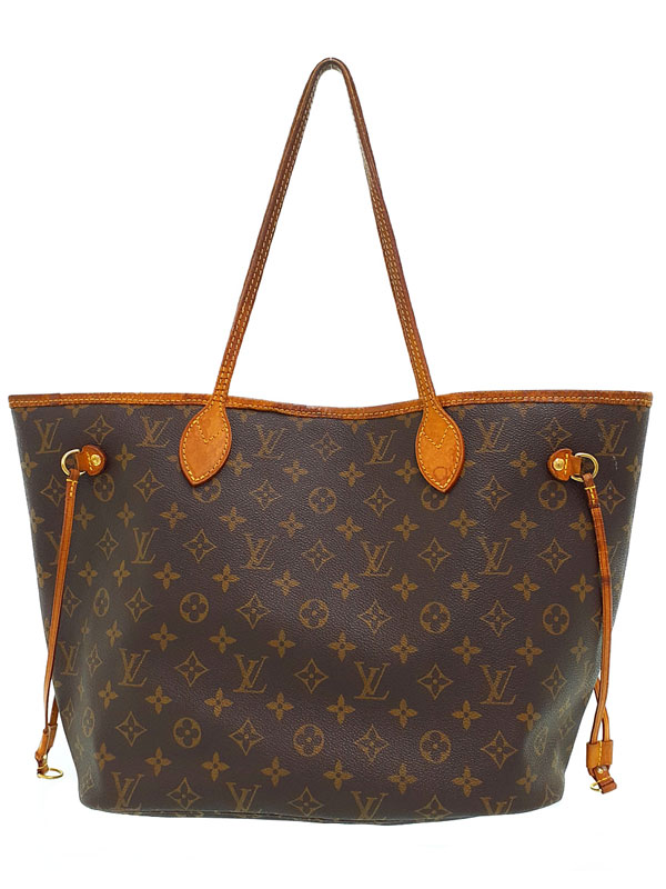 【LOUIS VUITTON】モノグラム　トートバッグ LOUIS VUITTON】ルイヴィトン『モノグラム ネヴァーフル MM