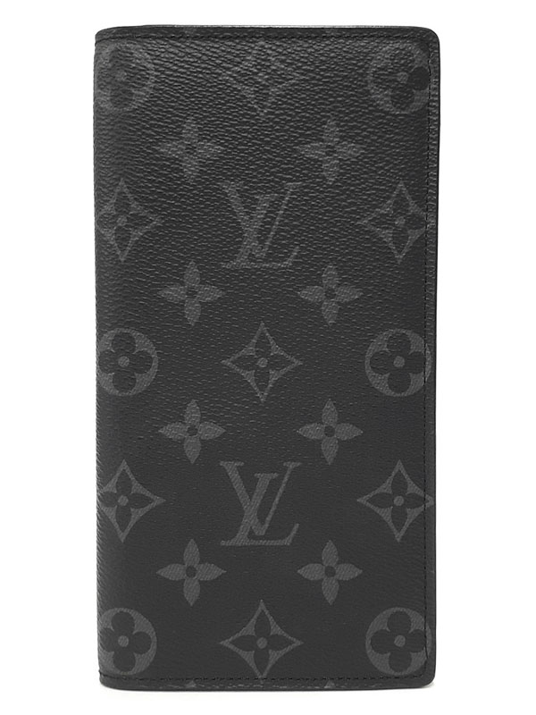 LOUIS VUITTON モノグラム エクリプス ポルトフォイユ　長財布 ポルトフォイユ・ブラザ ルイヴィトン 長財布 ポルトフォイユ
