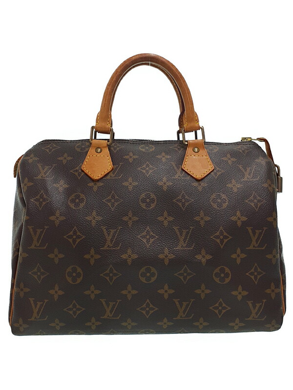 ルイヴィトンLOUIS VUITTON  スピーディ30  モノグラム 　バック ルイ ヴィトン モノグラム スピーディ 30 オランジュ M93705
